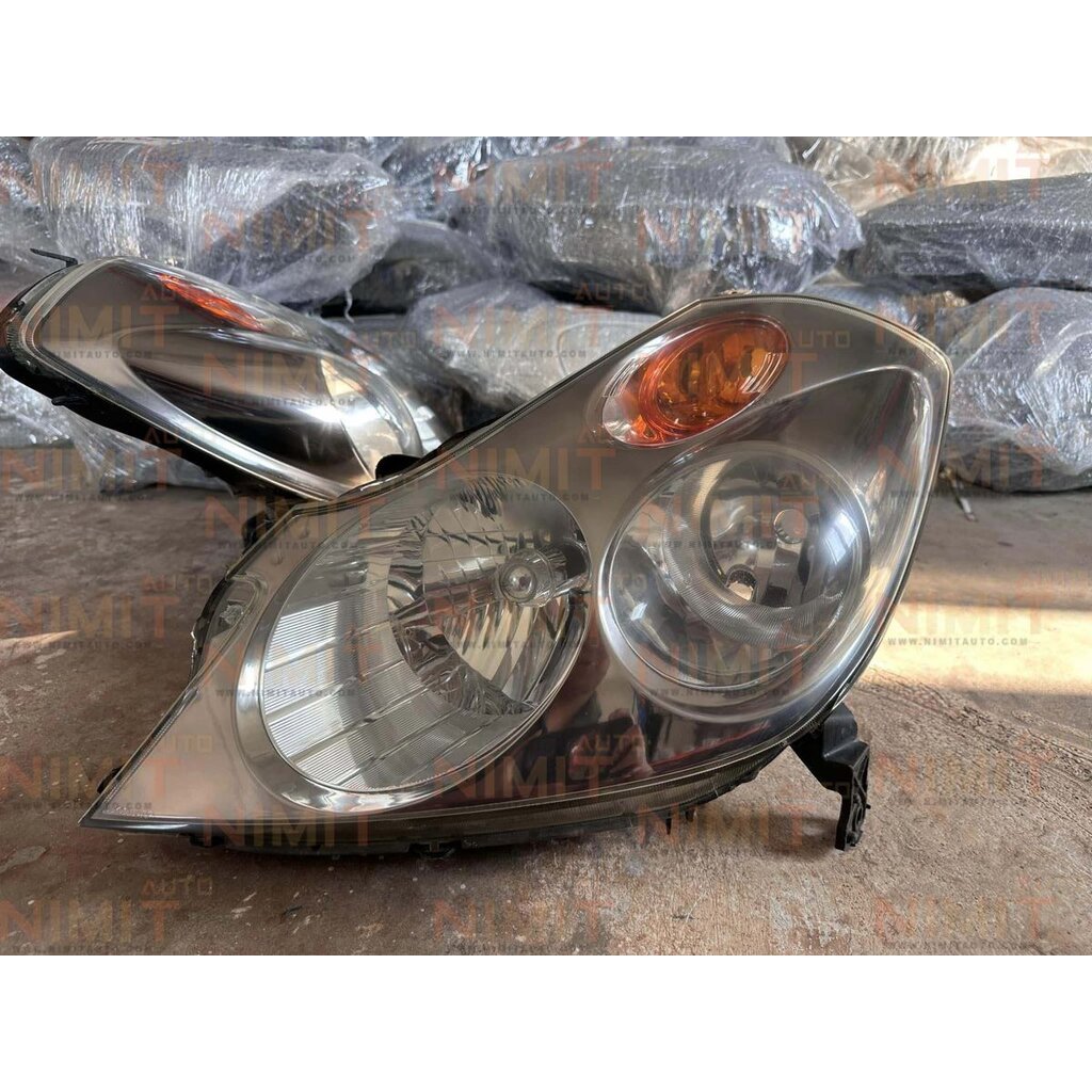 ไฟหน้า HONDA STREAM ข้างซ้าย (LH) ปี 2000-2004 ของแท้ มือสอง สภาพสวยพรีเมียม