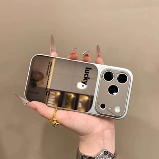 สายสีดําหน้ายิ้มกระจกเคสโทรศัพท์สําหรับ Honor 600 400 Pro 600 400 200 Lite 500 Smart Play10 80 60A 4G 5G อะคริลิคแต่งหน้ากระจกกันกระแทก