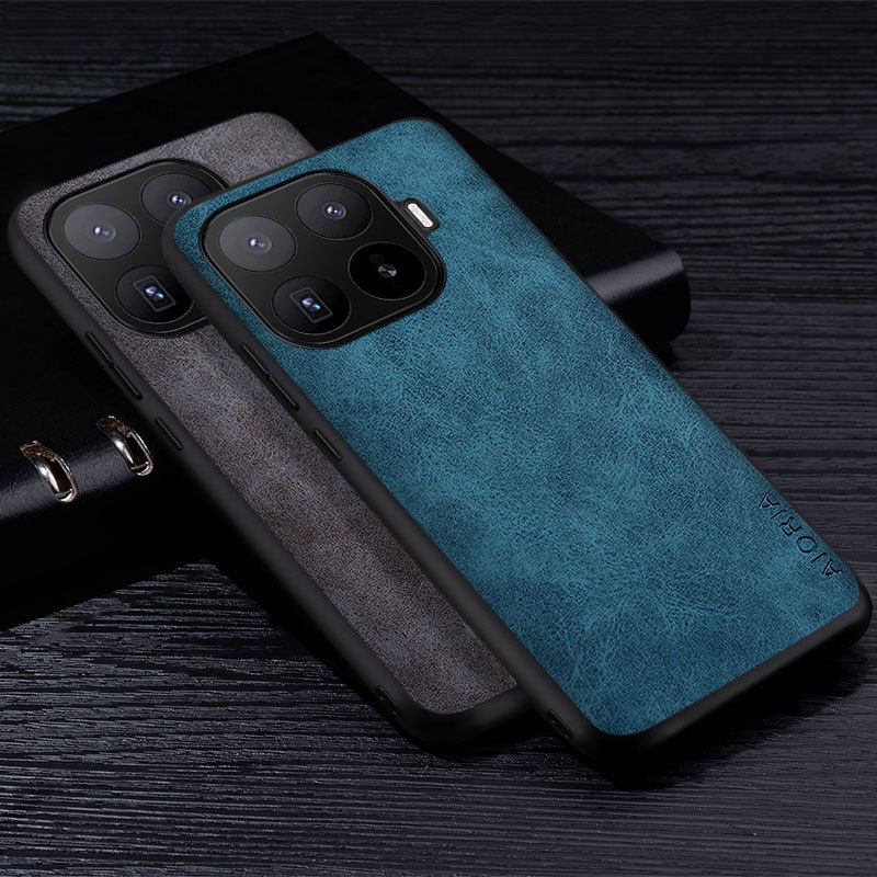 พรีเมี่ยม PU Leathe เคสโทรศัพท์สําหรับ Xiaomi 17T Pro ฝาครอบสีทึบป้องกันรอยขีดข่วนสําหรับ Xiaomi 17T กรณี