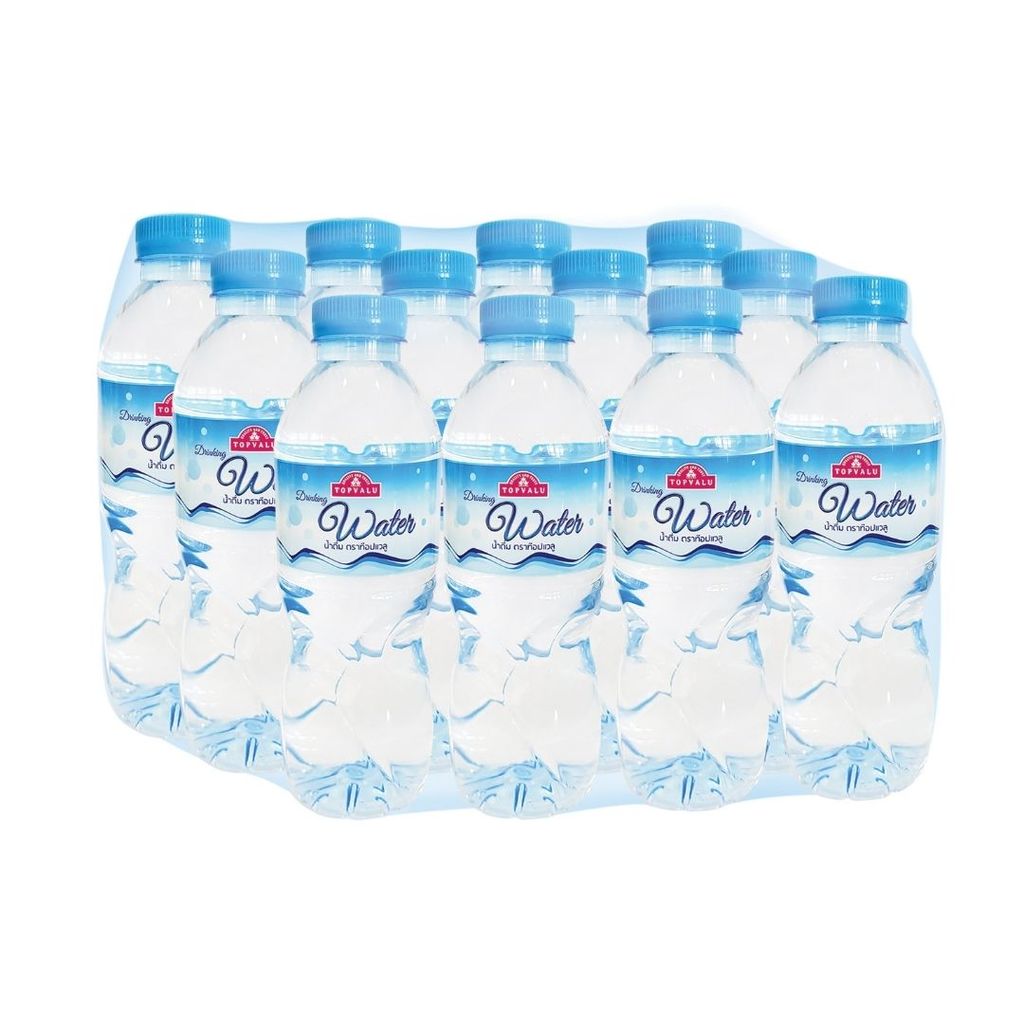 ท๊อปแวลู น้ำดื่ม TV Drinking Water 600ml. Pack12