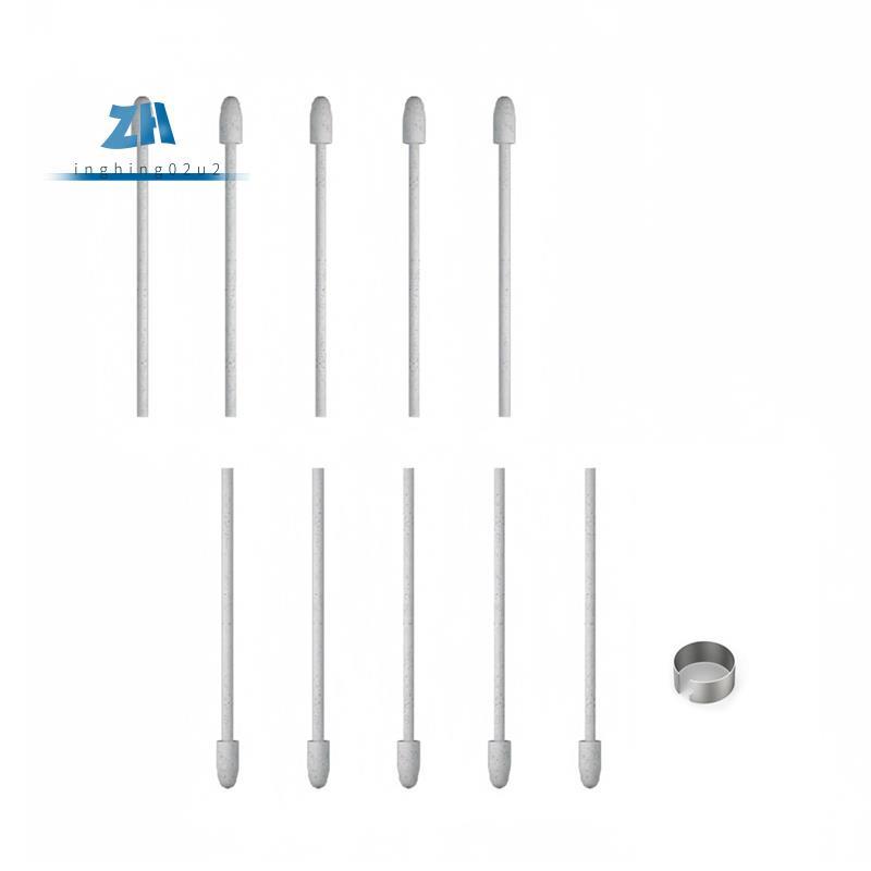 10PCS เปลี่ยน Felt Nibs ปากกา Nib PN06F สําหรับวาดปากกาแท็บเล็ต Stylus PW600L/PW600S/PW600/PW550S