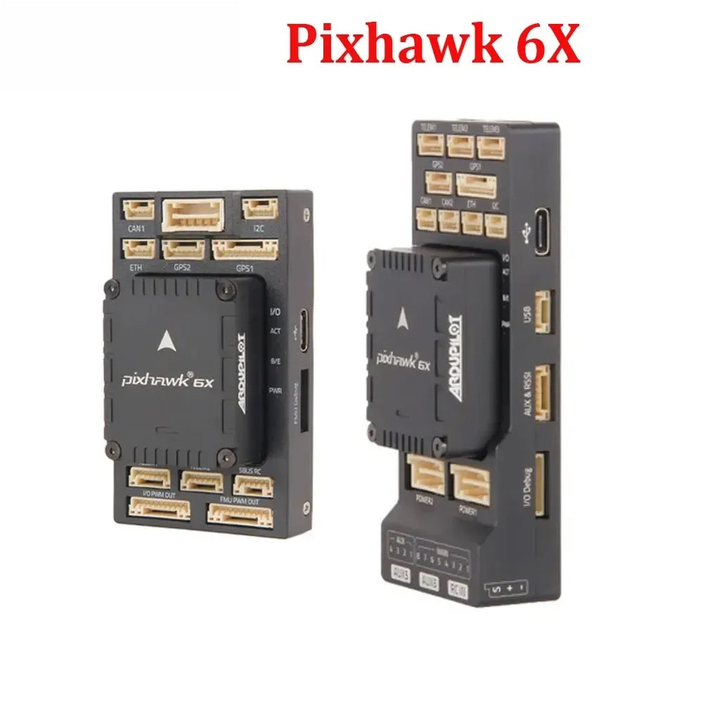 Pixhawk 6X ICM-45686 ตัวควบคุมเที่ยวบินรุ่นมาตรฐานและมินิพร้อมโมดูล M9N M10 GPS ความแม่นยําสูงหน่วยค