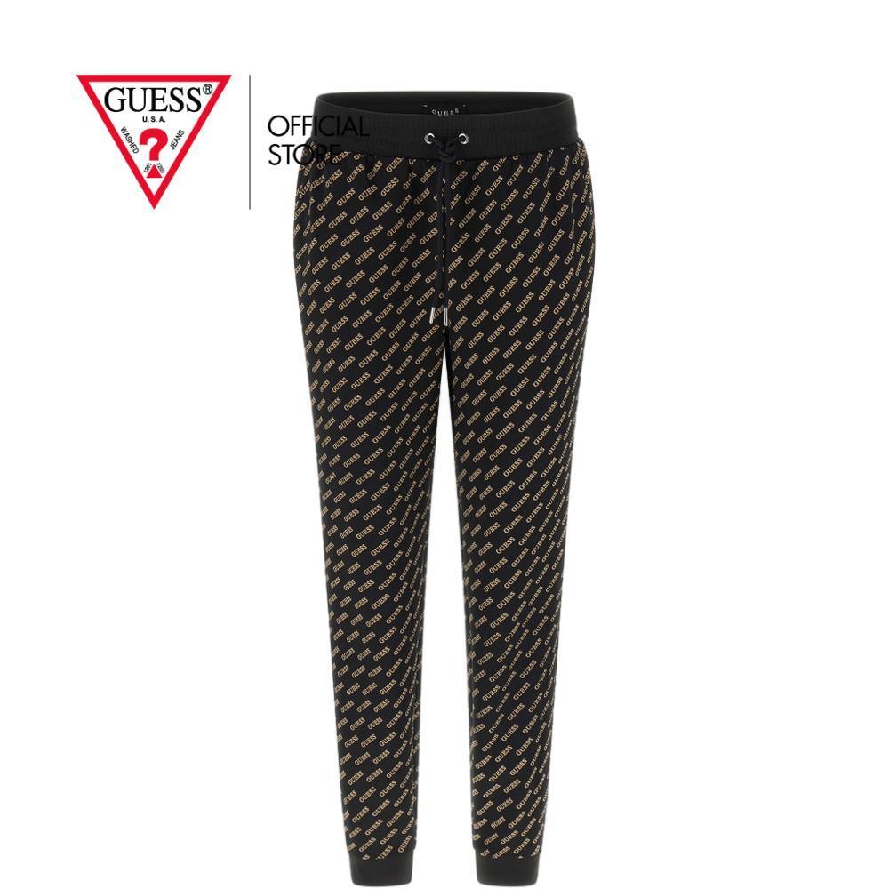 GUESS WOMEN กางเกง รุ่น Q5BB09K6C70  สีดำ