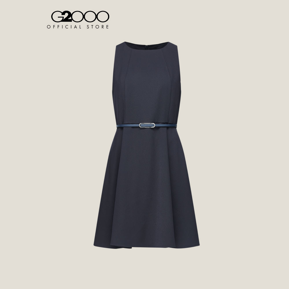 G2000 เดรสสำหรับผู้หญิง Fit & Flare Shape รุ่น 5123106679 NAVY
