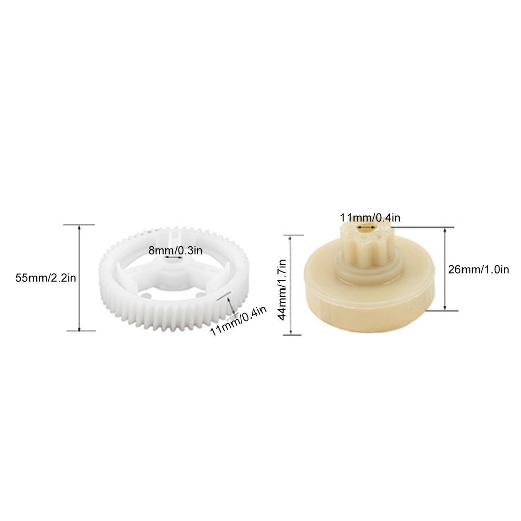 Wowowi RK1009 Power Window Motor Gear Lift Regulator Repair Kit โดยตรงสําหรับ 5 6 CX-7 CX-9 RX-8