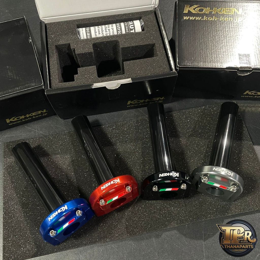 ประกับคันเร่ง Kohken Japan สายคู่ แท้ 100% สีดำ แดง น้ำเงิน เงิน มีของพร้อมส่ง