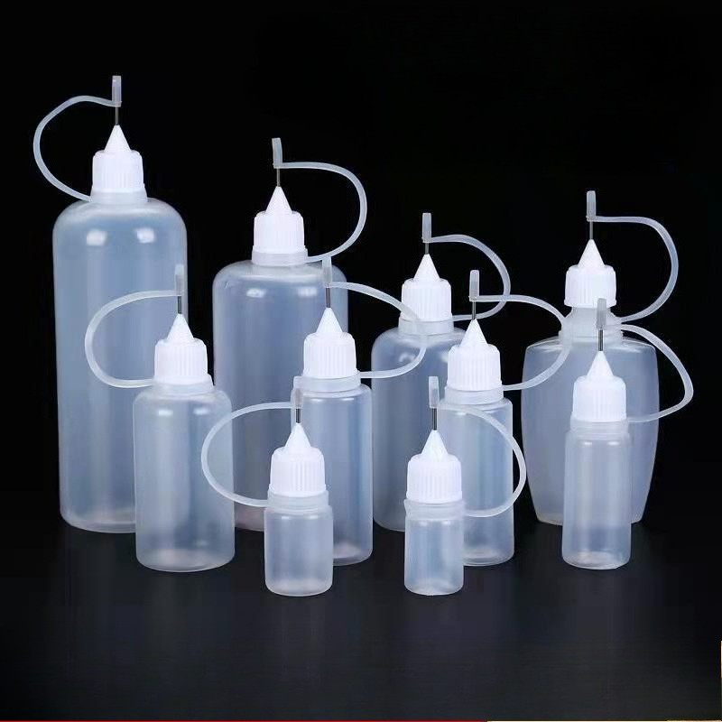 1 ชิ้นเข็มจมูกหลุมขวดบํารุงรักษาพิเศษ 5ML/10ML/20ML/30ML/50ML/100ML หัวโลหะโปร่งใสเหมาะสําหรับการพิมพ์และเด็กทําด้วยมือการผลิต