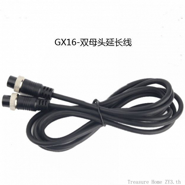 ปลั๊กการบิน gx16 หัวคู่2345678Core Switch สายเชื่อมต่ออัจฉริยะ Universal One สําหรับสายเชื่อมต่อ bnc สอง