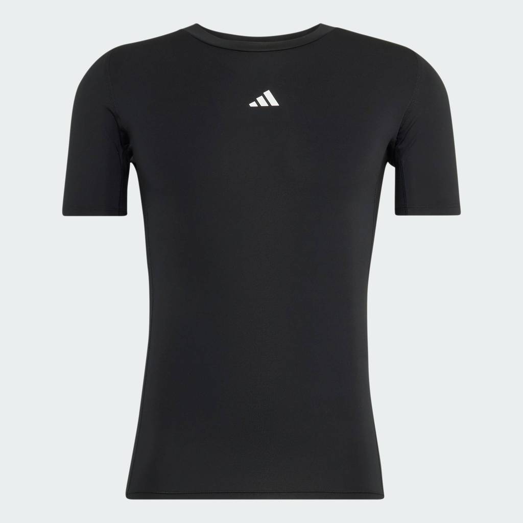 adidas Gym & Training เสื้อยืดเทรนนิงรัดกล้ามเนื้อ TECHFIT ผู้ชาย สีดำ JE6698