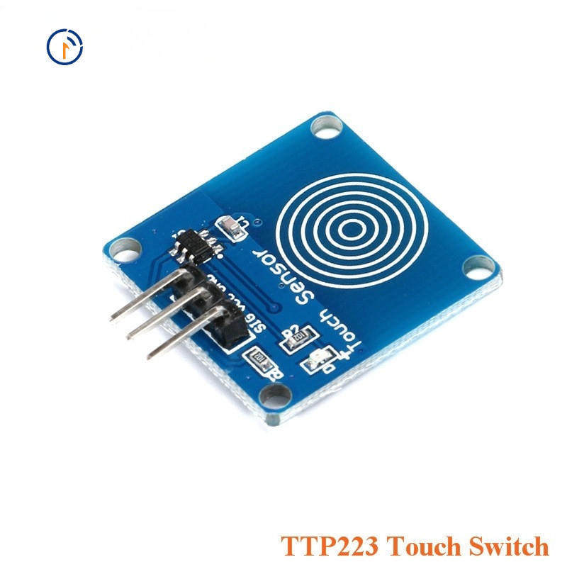 TTP223 TTP223B Jog เซ็นเซอร์สัมผัสแบบดิจิตอลโมดูลสวิตช์สัมผัสแบบ capacitive อุปกรณ์เสริม