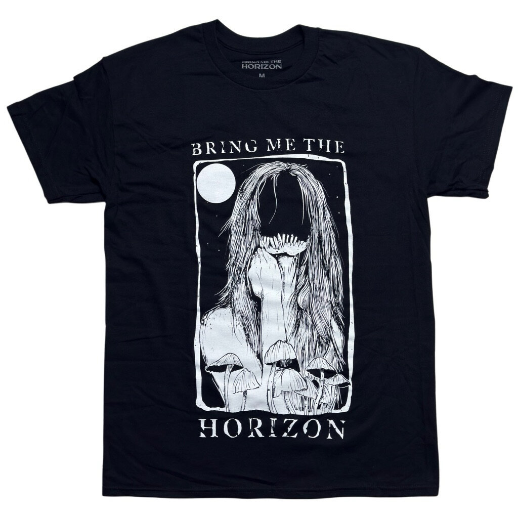 เสื้อวง BRING ME THE HORIZON (BMTH) T-SHIRT : FACELESS (BLACK) ลิขสิทธิ์แท้ USA