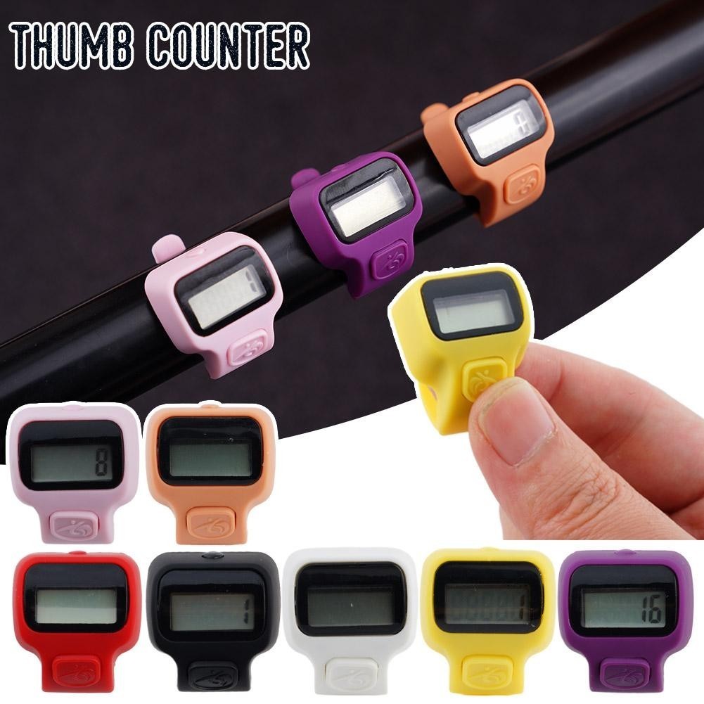 Led Finger Tally Counter Digital Electronic Tasbeeh Handheld Clicker Counter O4d6