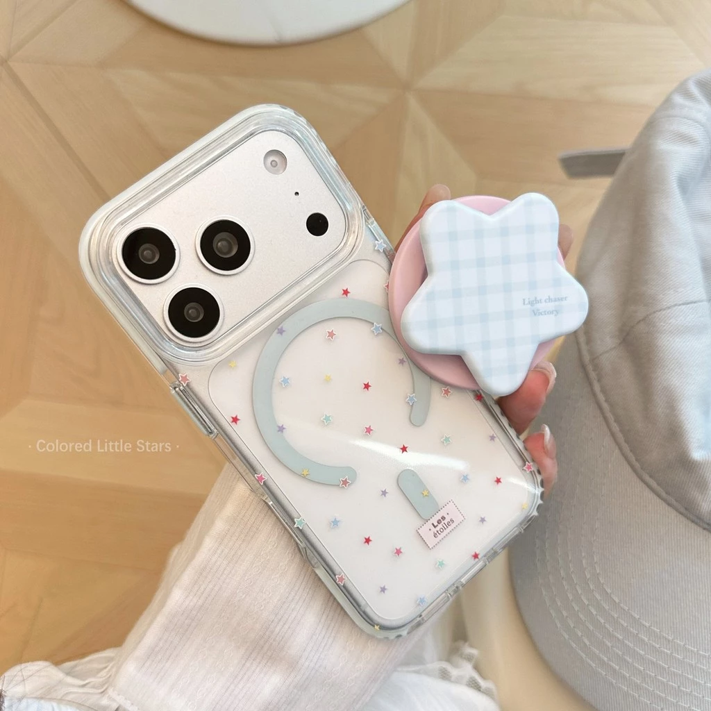 [Sheren] เคสโทรศัพท์ Star Stand เหมาะสําหรับ i17 16 15 14 13 12 11 pro max เคสไอโฟน