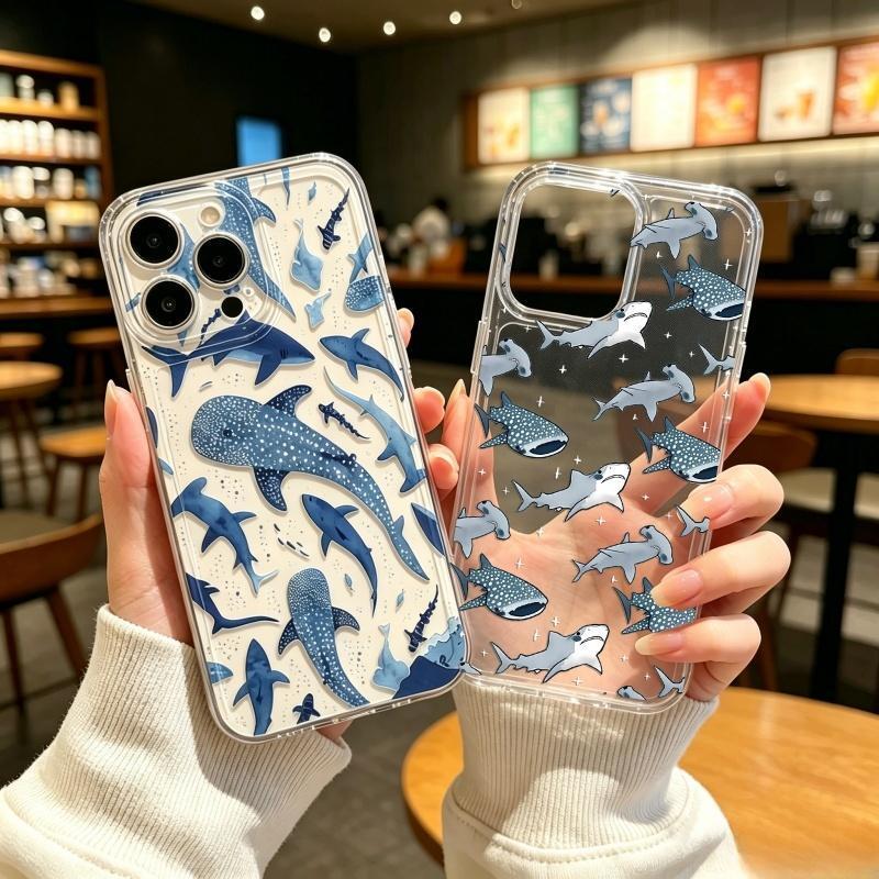 Ocean Dolphin Shark รูปแบบปลาวาฬสําหรับ OPPO A2 A3 A5 A6 PRO A6X A3X A5X A60 A18 A38 A79 Realme C71 