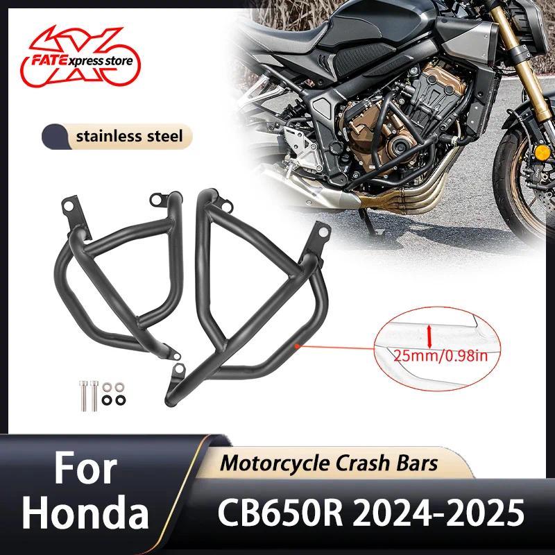 OL For Honda CB 650R CB650R 2024 2025 Morcycle Crash Bar Engine Guard Stung Cage Highway Bumper Stai