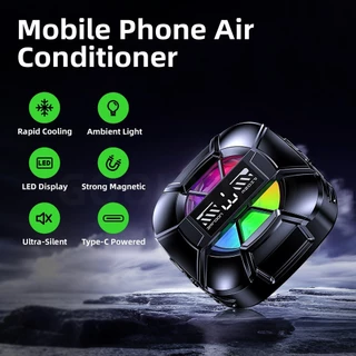 GOOJODOQ Phone Cooler 1-se Rapid Cooling 3 โหมดระบายความร้อนแม่เหล็กและหัวเข็มขัดการออกแบบการอ้างอิงเป็นศูนย์