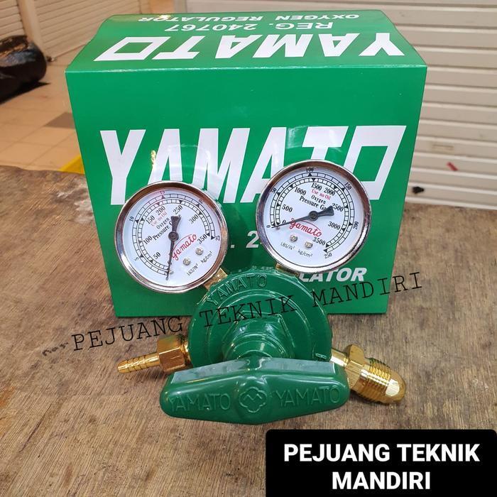 YAMATO YR 76 OXYGEN WELDING REGULATOR / YAMATO YR76 OXYGEN GAS REGULATOR - YAMATO