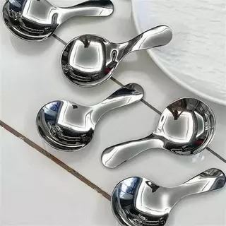 Hot Mini แบบพกพาช้อนส้อมบนโต๊ะอาหาร Outdoor Camping ชุดช้อนส้อมสแตนเลสสําหรับอาหารกลางวันเดินป่า Camp อุปกรณ์ทําอาหาร