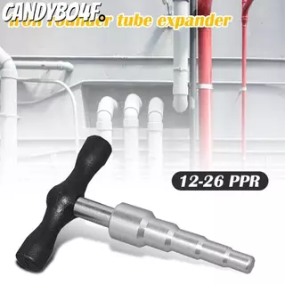CANDYBO4F คู่มือ Tube Expanders, คู่มือ 16-32 มม.อลูมิเนียมท่อพลาสติก Rounder, Creative T Shape Handle Operation ในแคบพื้นที่โลหะขยายเครื่องมือสําหรับ PVC PPR