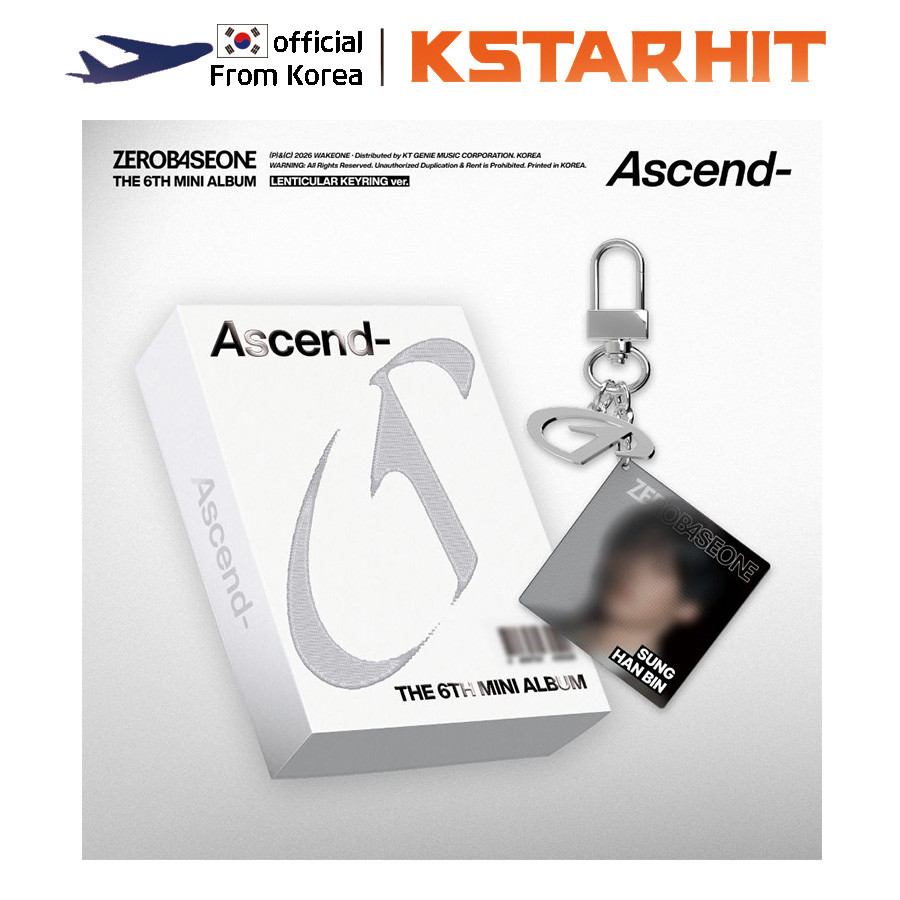 (LENTICULAR KEYRING Ver.) ZEROBASEONE - Ascend- (The 6th Mini Album)
