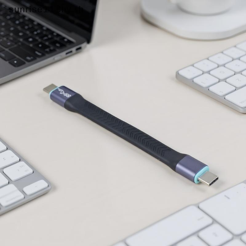 L&Z 20Gbps USB3.2 TypeC Cable Fast Charging UsbC To UsbC Cable High Speed TypeC Data Line Short Line