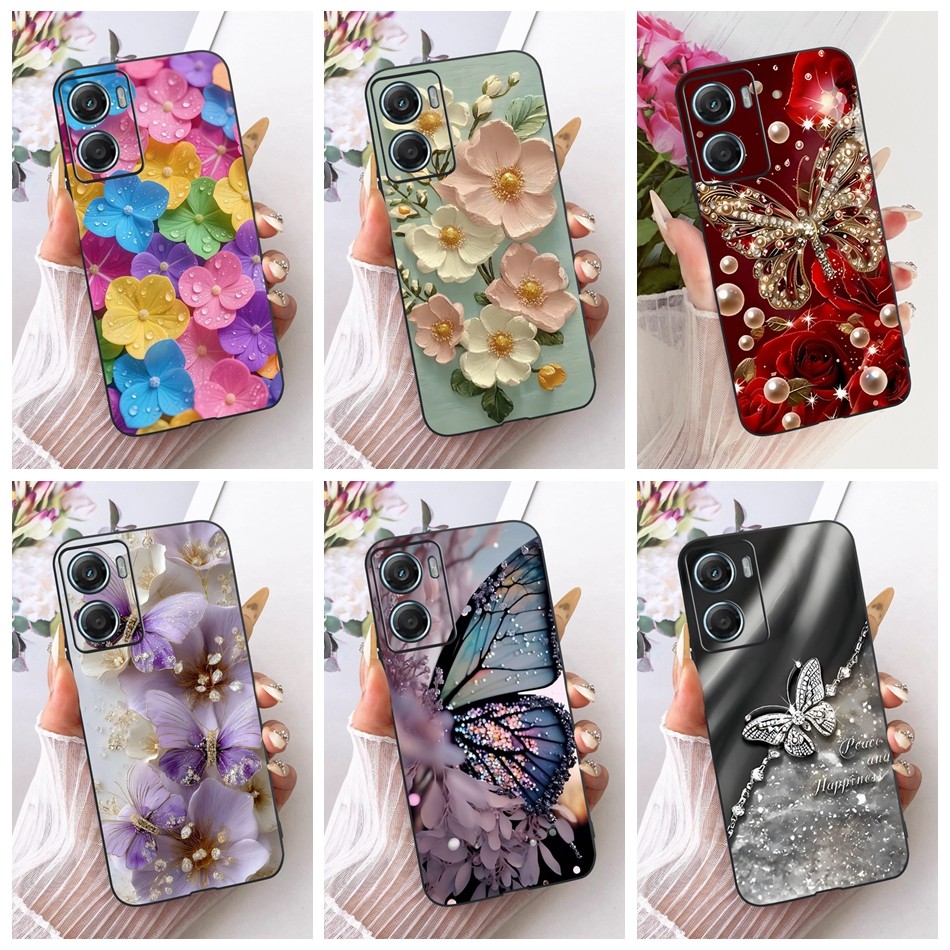 สําหรับ Motorola Moto G06 G06Power 2026 ใหม่ดอกไม้ผีเสื้อรูปแบบเคสโทรศัพท์ MotoG06 G06 Power XT2535 