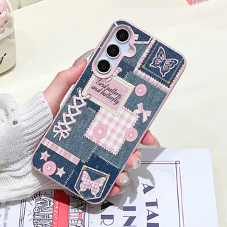 เคส for Samsung A07 A17 A56 A55 A16 A15 A35 A05S A26 A36 A54 S23 S25 S26 Ultra S24 FE สไตล์คาวบอย เคสโทรศัพท์มือถือหนัง