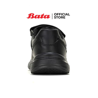 Bata บาจา Bubble Gummer รองเท้านักเรียนชาย แบบสวมปรับขนาดได้ ลายสไปเดอร์แมน สีดำ 3416151 สีขาว 3411511