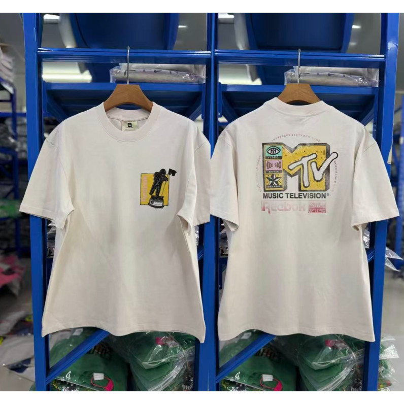 3888 Styles Cement White Washed Short-Sleeved T-Shirt