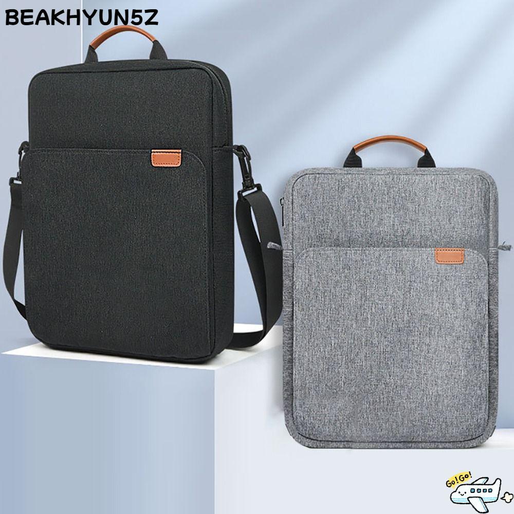 BEAKHYUN5Z กระเป๋าสะพาย, 9/11/13.3 นิ้วสวมใส่แท็บเล็ตแขน, ซิปเรียบปกปิดสายคล้องมือกันกระแทกกระเป๋าถือสากลสําหรับ Surface Go/Galaxy Tab