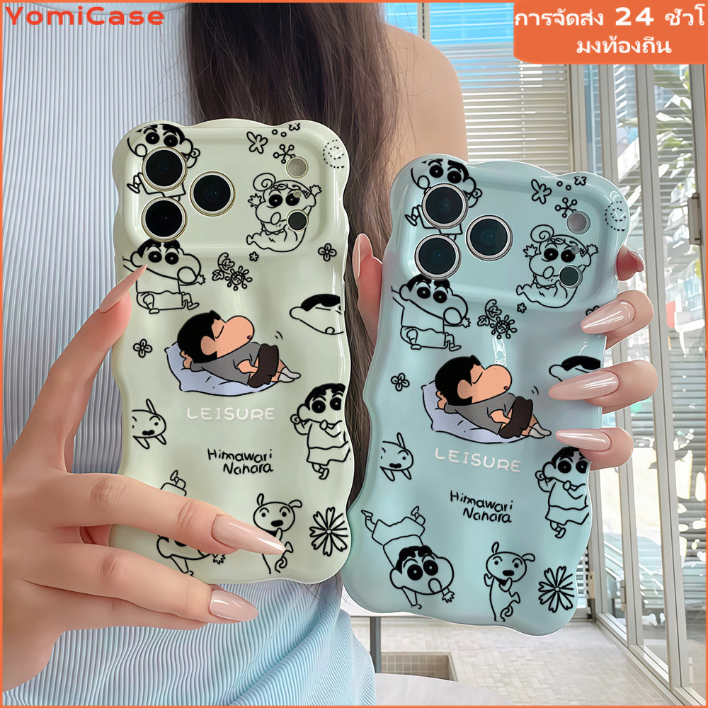 การ์ตูน น่ารัก เคสสำหรับไอโฟน17promax 11 12 13 14plus 15 รูปที่ 5