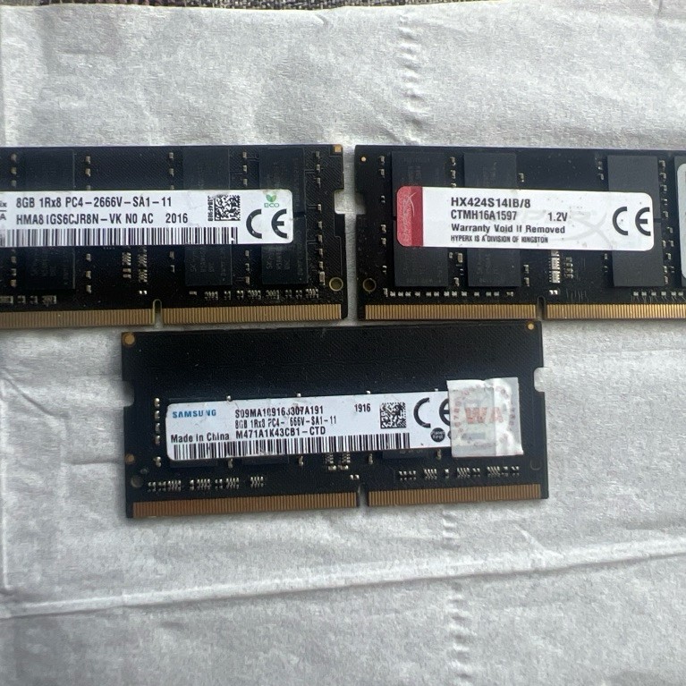 RAM DDR4 8GB Sodimm*
