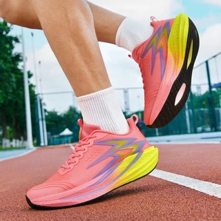 2026 สไตล์ใหม่ Flying Burning Carbon Board Running รองเท้าผ้าใบรองเท้าวิ่งมืออาชีพ