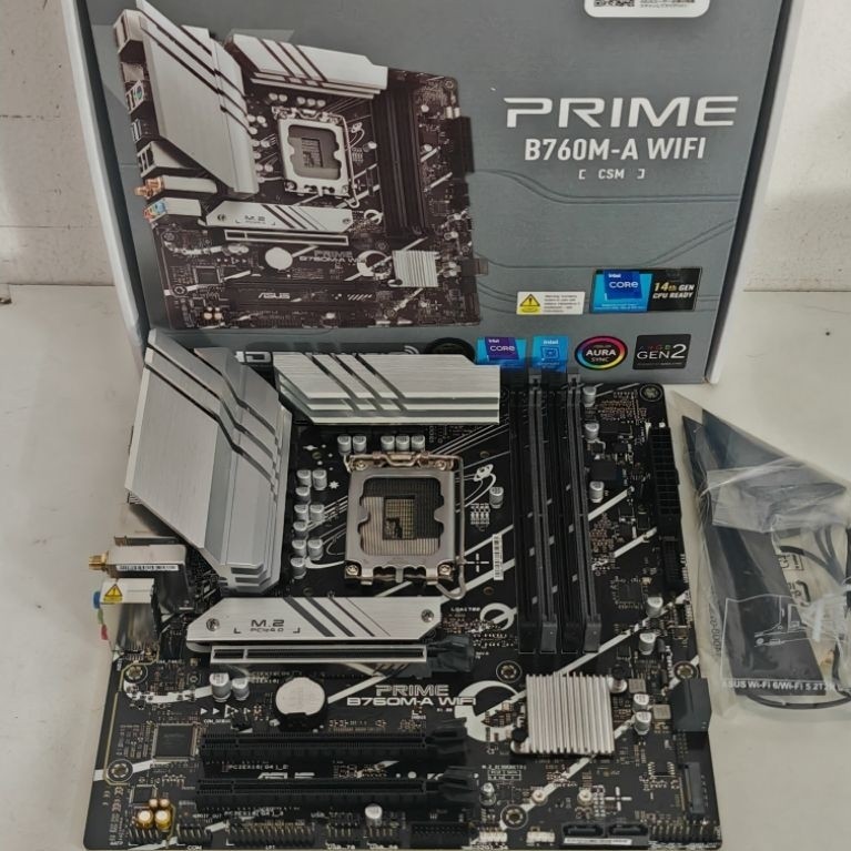 Asus prime B760M-A WIFI CSM DDR5 มือสอง