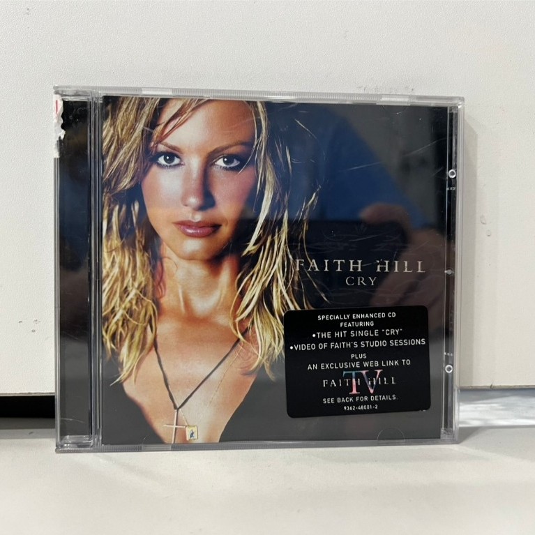 1 CD MUSIC ซีดีเพลงสากล FAITH HILL CRY // FAITH HILL CRY (B10C25)