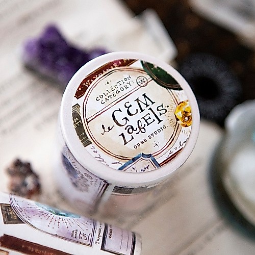 OURS Studio - 'Gem Labels Sticker Memo Roll