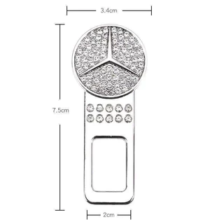 เข็มขัดนิรภัยในรถยนต์ Card Buckle Stopper อุปกรณ์ตกแต่งภายในรถยนต์ Bolt Pick Head Universal Silencer Safety Buckle อุปกรณ์ตกแต่งภายในรถยนต์