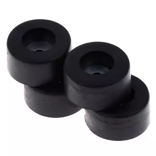 JOE 4 ชิ้นลําโพง shoproof ฟุต pad เบาะยางเท้า damper Pad ฐาน 38 มิลลิเมตร x 19 มิลลิเมตร LR