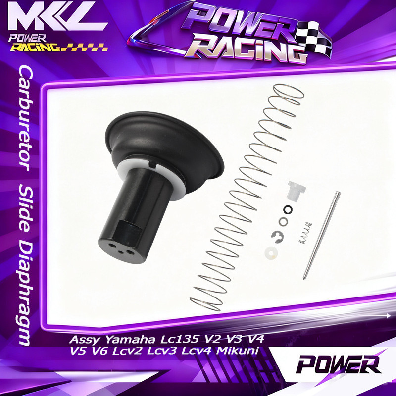 LC135 ใหม่ V2 V3 V4 V5 V6 55C 55D 4 ความเร็ว 5 ความเร็ว 4S 5S DIAPHRAGM SLIDE BUSH SLIDE CARBURETOR 