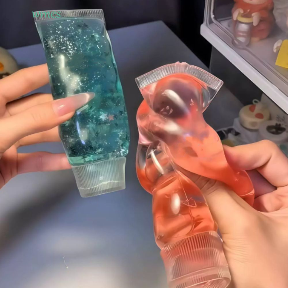 WMES1ZA ยาสีฟัน Squishy ของเล่น, Sensory Soft Elastic Facial Cleanser Fidget, เด็กหยิก Non-Bounce Shapeable Squishy ของเล่นของขวัญวันเกิด