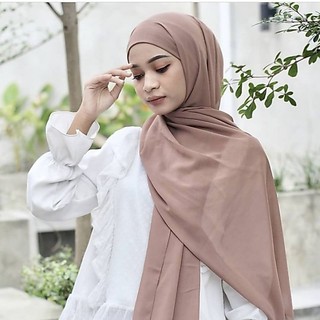 Pashmina Iner 2in1 Ceruty Baby Doll Premium