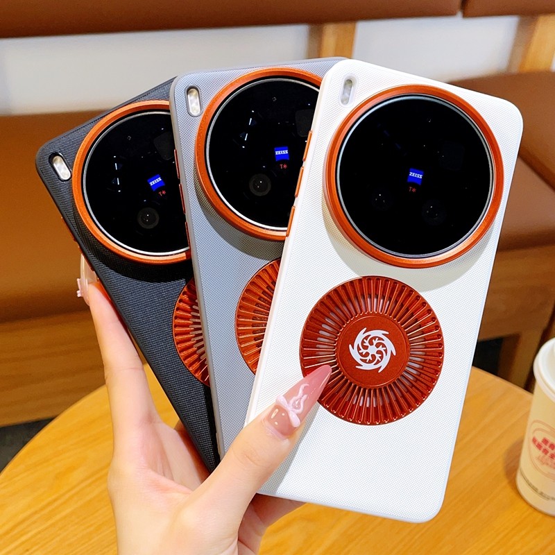 Grapheneตาข่ายกระจายความร้อนเคสโทรศัพท์สําหรับVivo X300 X200 Ultra/Pro X300S X200S X200 Miniแม่เหล็กTPUป้องกันกรณีกรอบโลหะเคสกันกระแทก