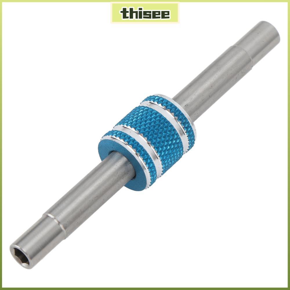 THISEPH 2 ชิ้น Hex ซ็อกเก็ตประแจ,โลหะน้ําหนักเบา RC ซ็อกเก็ตประแจชุด, 4.0 มม.4.5 มม. Hex Key ประแจสํ