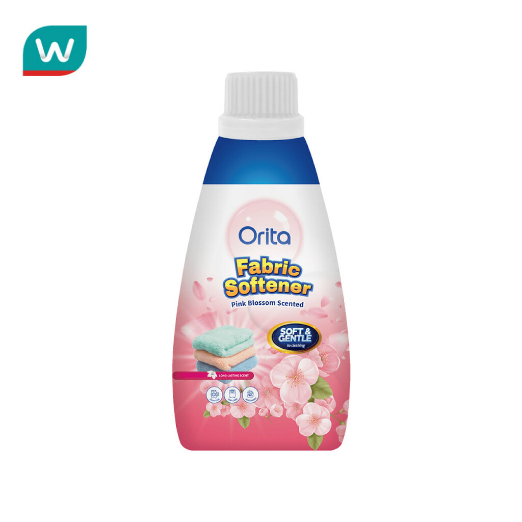 Orita โอริต้า ผลิตภัณฑ์ปรับผ้านุ่ม กลิ่นพิงค์ บลอสซั่ม 500มล.