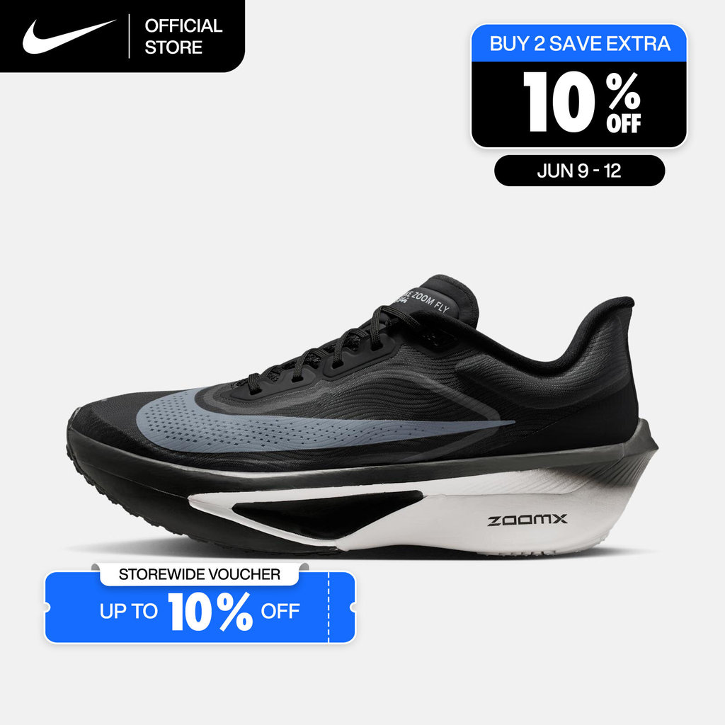 Nike Men's Zoom Fly 6 Road Running Shoes - Black [FN8454-001]