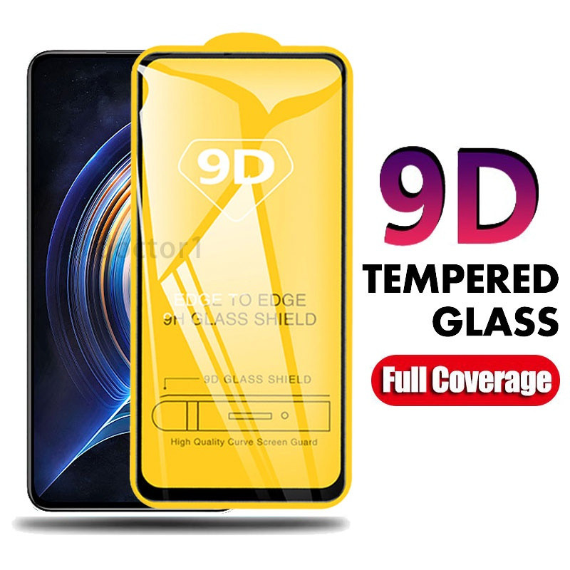 Xiaomi Redmi 10A 10C 9A 9C 9T 8A K50 K40 gaming K30 Pro 4G 5G 2022 9D full GuleกระจกนิรภัยTC3A