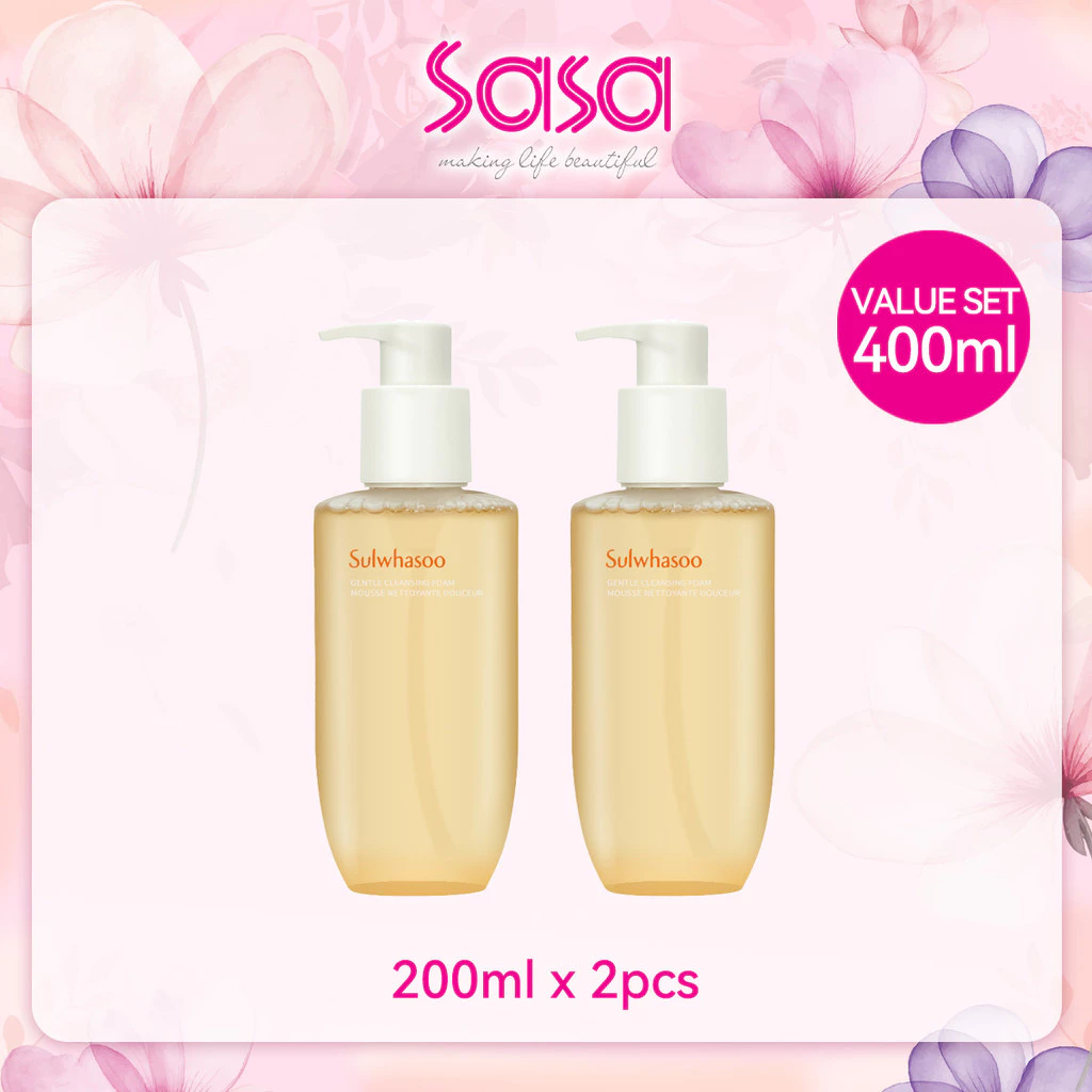 Sulwhasoo Gentle Cleansing Foam 200ml x 2