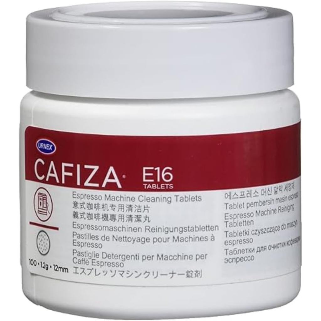 Urnex Cafiza Espresso Machine Cleaning Tablets-100 Count - Professional Espresso Machine Cleaner Bar