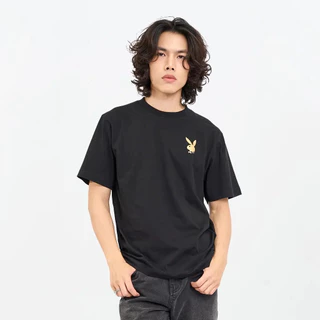 🔥BKK[จัดส่งในกรุงเทพฯ] PLAYBOY เสื้อยืด C ตะกร้า creator งาน forum เสื้อยืดสีดำ รุ่น ผ้าคอตตอน COTTON