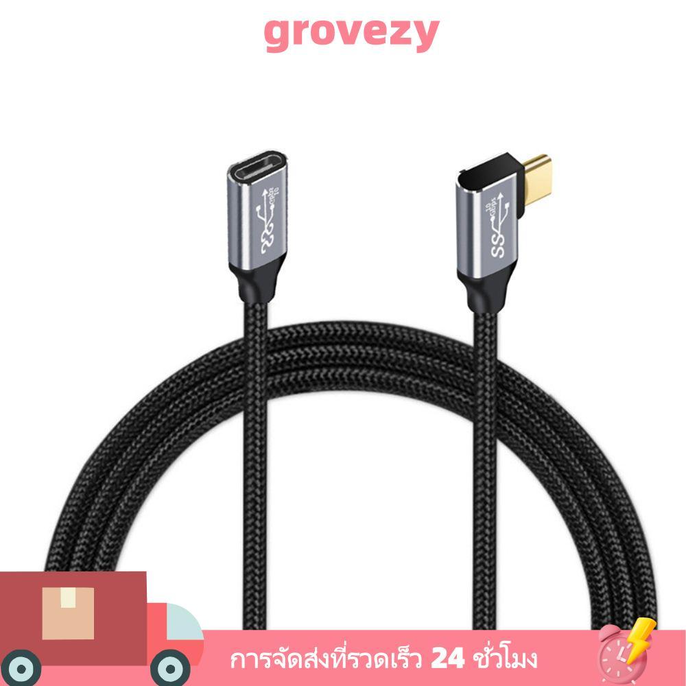 GROVEZY USB 3.1 Gen 2 แล็ปท็อปชายกับหญิง 10Gbps 4K 60HZ สายต่อ